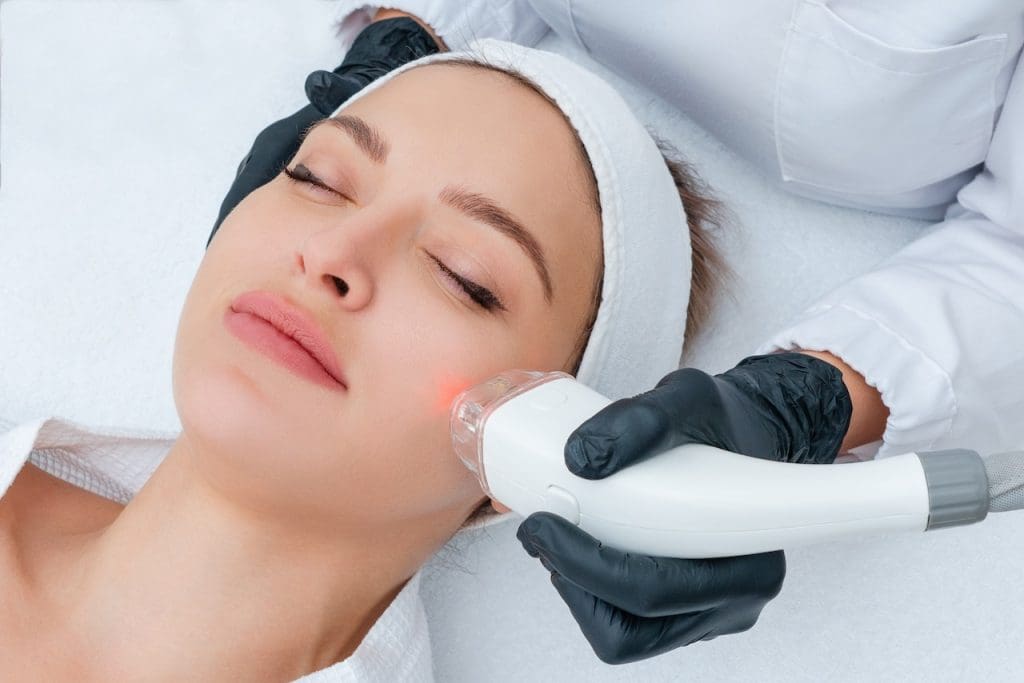 State-of-the-art skin care equipment used in the Medical Aesthetician Diploma program at Passion Beauty Academy.