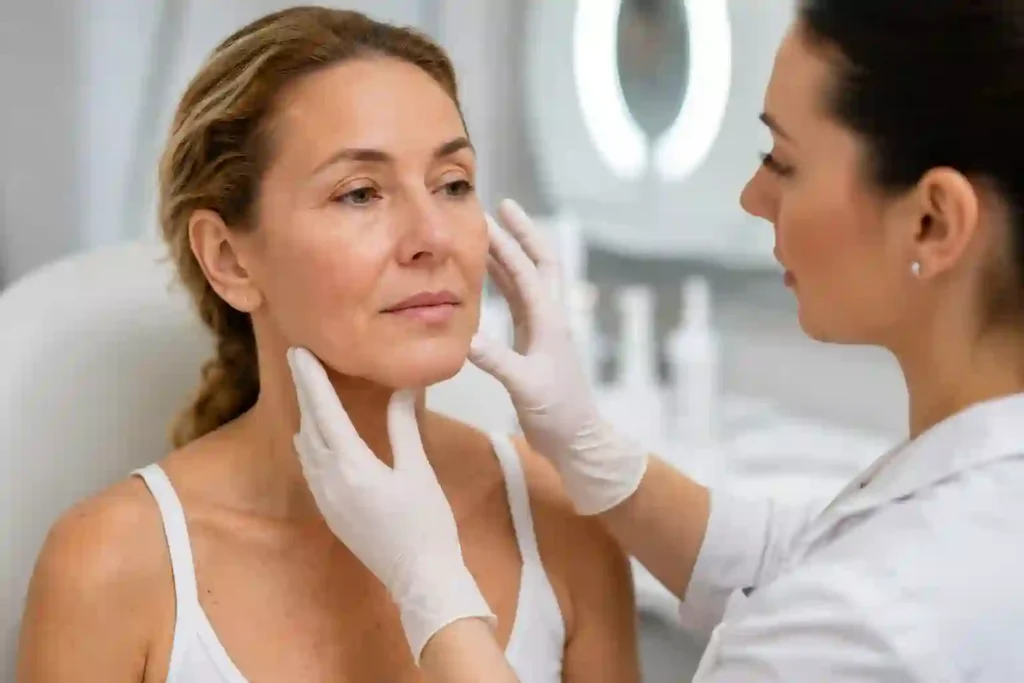 Ozempic Face Consultation with a Medical Aesthetic Professional